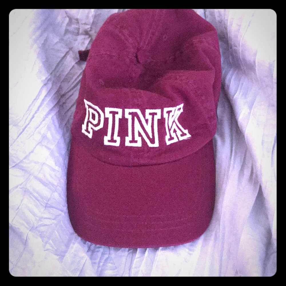 Pink baseball hat